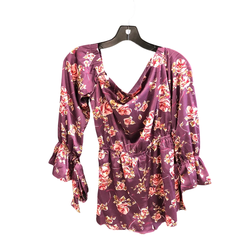 Romper By Sugar Lips In Purple, Size: S