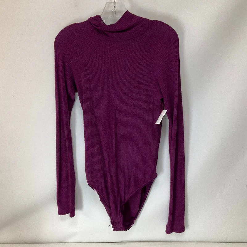 Bodysuit By Free People In Purple, Size: M