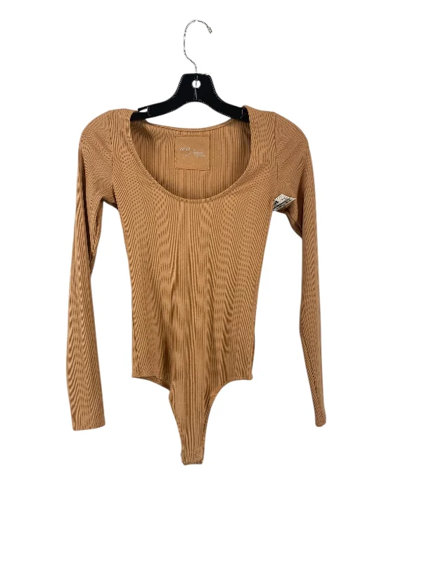 Bodysuit By Aerie In Tan, Size: Xs