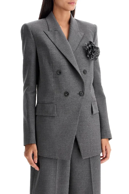 Giuseppe Di Morabito Double-Breasted Wool Stretch Blazer