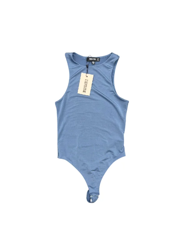 Bodysuit By Missguided In Blue, Size: 6