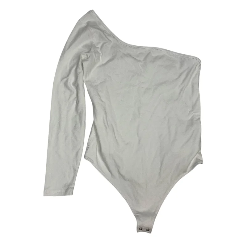 Bodysuit By Abercrombie And Fitch In White, Size: L