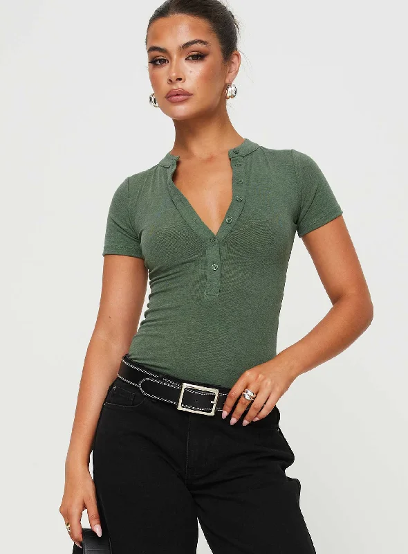 Kandis Bodysuit Green