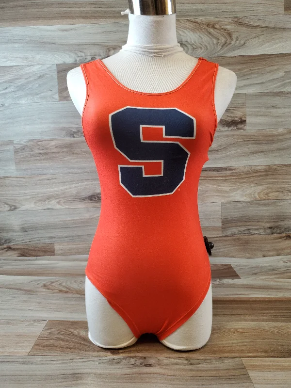 Bodysuit By Clothes Mentor In Orange, Size: Xs