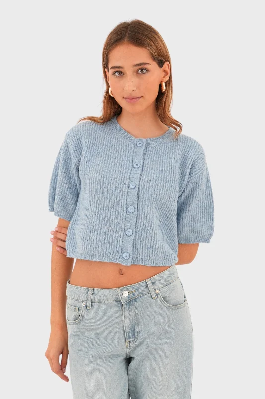 Special Occasion Wear "Aspen" sweater light blue
