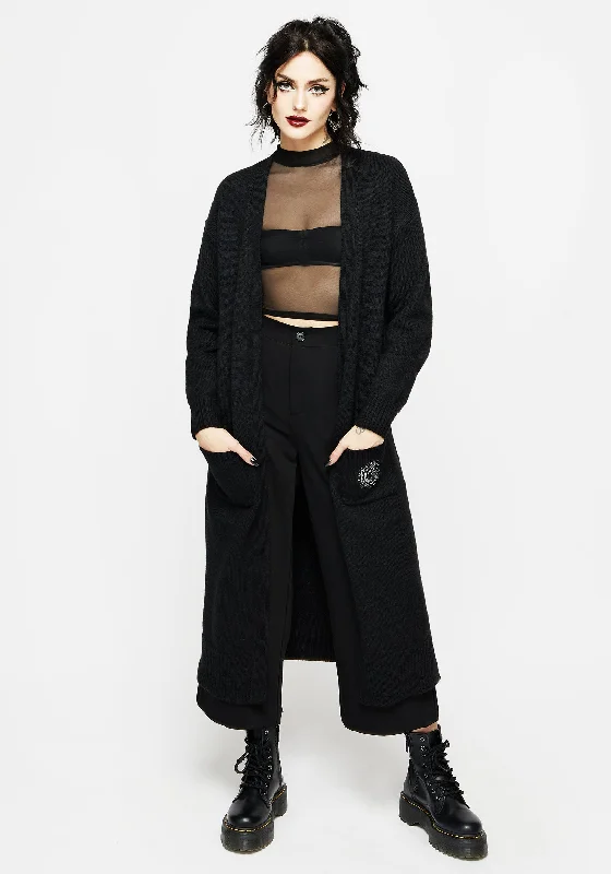 Everyday Basics Marzanna Embroidered Longline Cardigan