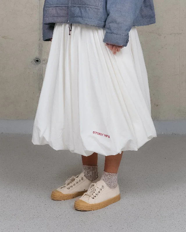 Ride The Style Wave Marsh Skirt - Ecru