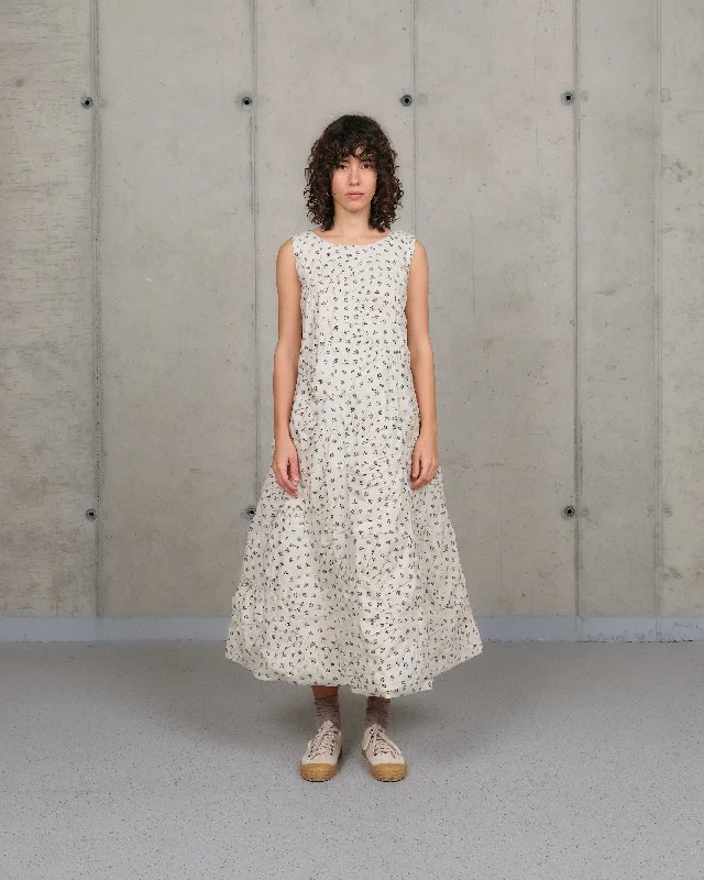 Luxury Comfort Bunny Dress - Floral Wandering Patchwork