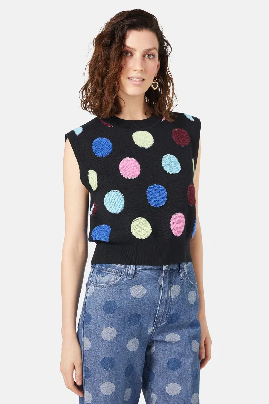 Elegant Style Spot Vest