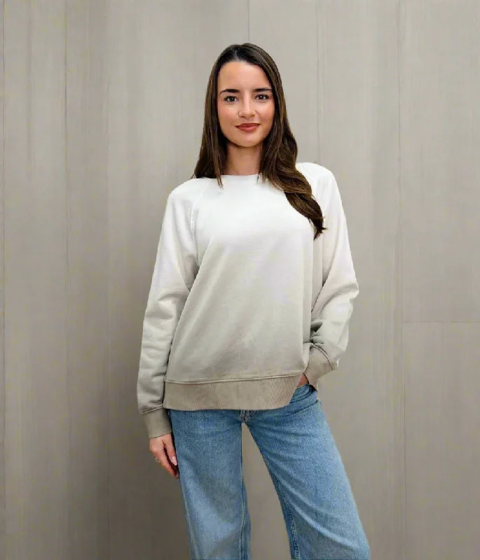 Luxe Layering Pure Cotton Ombre Sweatshirt