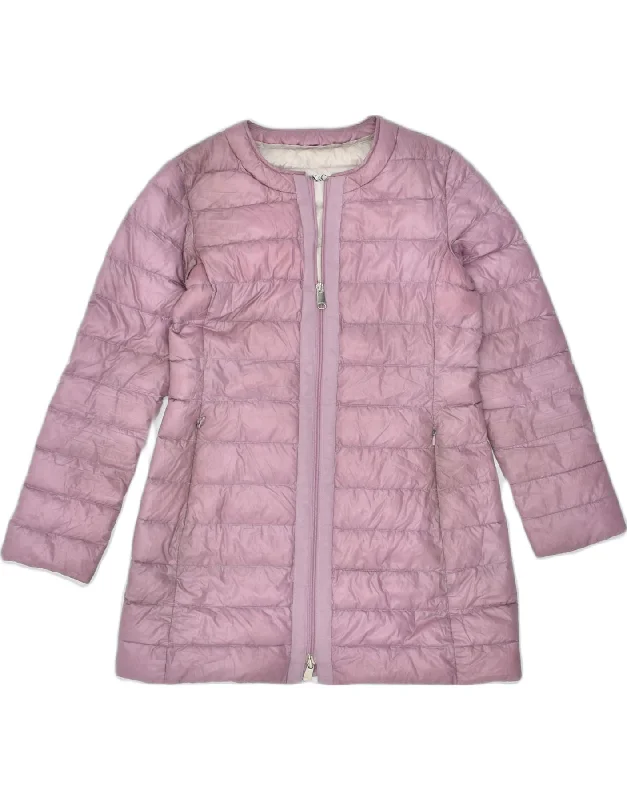 Women's Holiday Attire MAX & CO. Womens Padded Coat UK 6 XS Pink Polyester