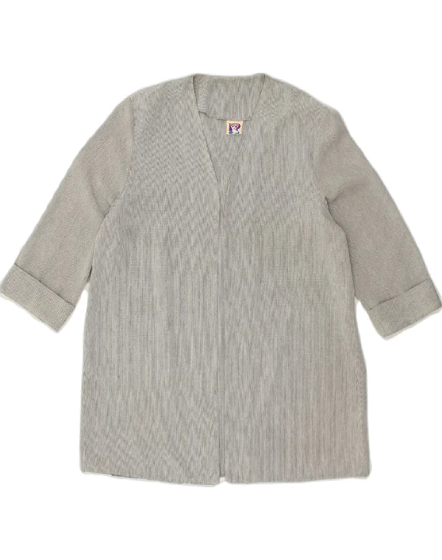 Easygoing Women's Style YESSICA Womens 3/4 Sleeve Blazer Jacket UK 16 Large Grey Polyester Easygoing Women's Style YESSICA Womens 3/4 Sleeve Blazer Jacket UK 16 Large Grey Polyester