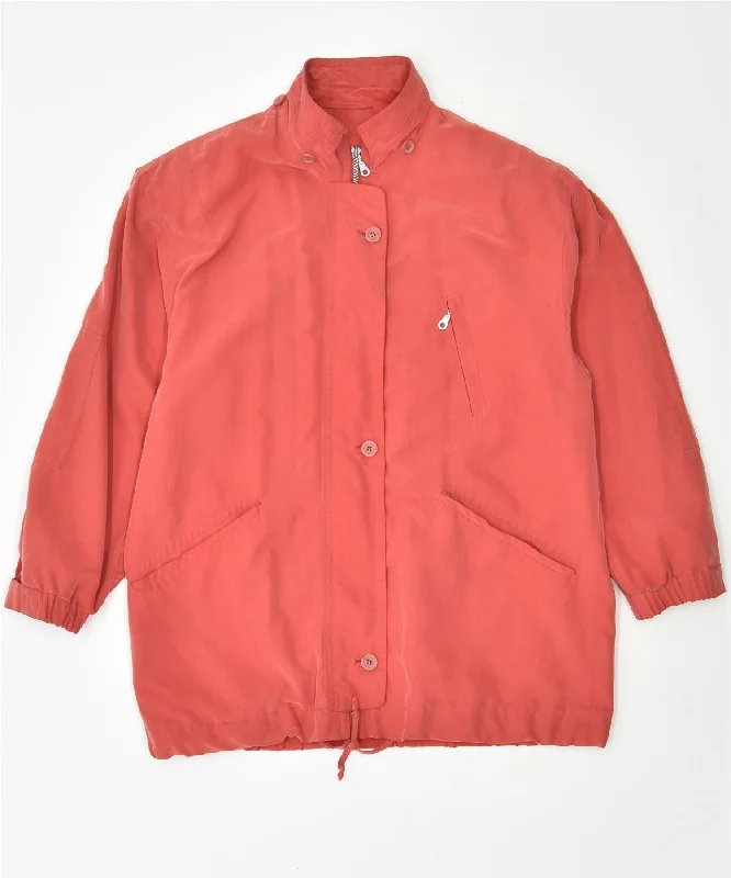 Sophisticated Style VINTAGE Womens Overcoat UK 12 Medium Pink