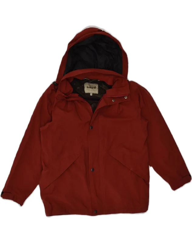 Women's Elegant Clothes BAILO Womens Hooded Windbreaker Jacket US 12 Large Burgundy Polyester Women's Elegant Clothes BAILO Womens Hooded Windbreaker Jacket US 12 Large Burgundy Polyester