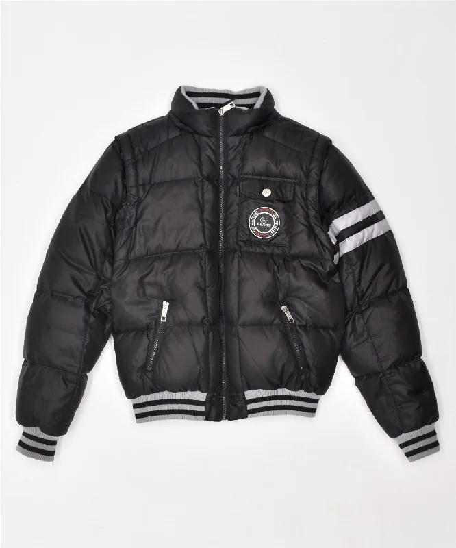 Trendy Casual Outfits GIANFRANCO FERRE Womens Padded Jacket UK 16 Large Black Polyester Trendy Casual Outfits GIANFRANCO FERRE Womens Padded Jacket UK 16 Large Black Polyester