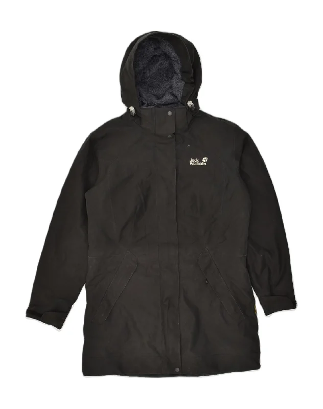 Chic Women's Outfit Ideas JACK WOLFSKIN Womens Hooded Windbreaker Jacket UK 14 Medium Black Chic Women's Outfit Ideas JACK WOLFSKIN Womens Hooded Windbreaker Jacket UK 14 Medium Black