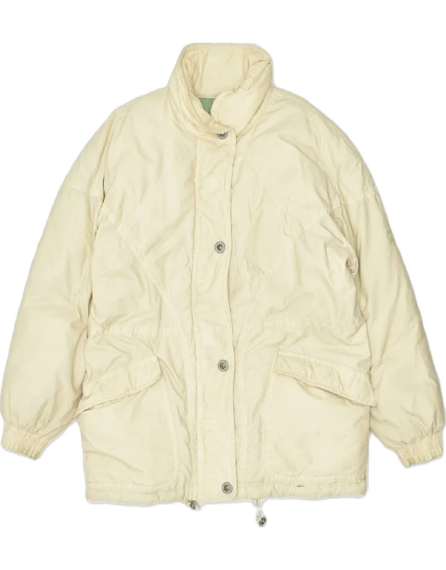 Women's Wedding Apparel MC KEE'S Womens Oversized Padded Jacket UK 14 Medium Beige Polyester Women's Wedding Apparel MC KEE'S Womens Oversized Padded Jacket UK 14 Medium Beige Polyester