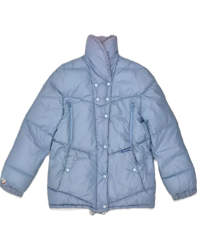 Boutique Dress Online COLMAR Womens Padded Jacket US 10 Large Blue Polyamide