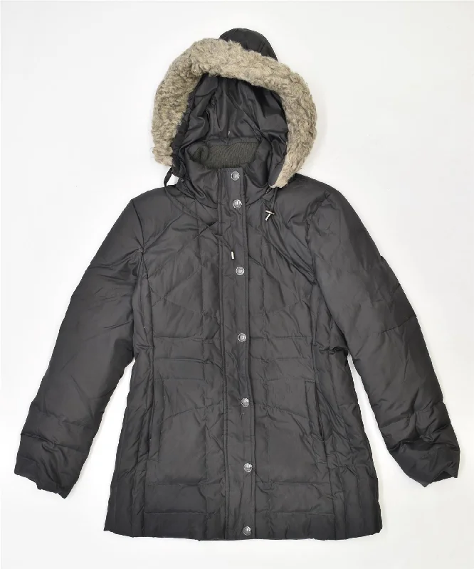 Women's Fashion-Forward Apparel LONDON FOG Womens Hooded Padded Jacket UK 8 Small Grey Polyester Women's Fashion-Forward Apparel LONDON FOG Womens Hooded Padded Jacket UK 8 Small Grey Polyester