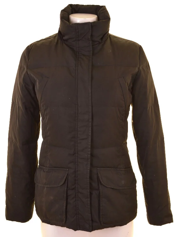 High-End Women's Apparel TOMMY HILFIGER Womens Padded Jacket Size 10 Small Black Polyester High-End Women's Apparel TOMMY HILFIGER Womens Padded Jacket Size 10 Small Black Polyester