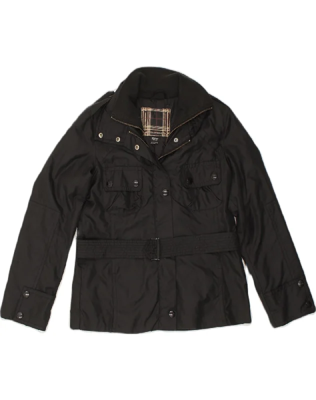 Elegant Women's Fashion ESPRIT Womens Military Padded Jacket UK 8 Small Black Polyester Elegant Women's Fashion ESPRIT Womens Military Padded Jacket UK 8 Small Black Polyester