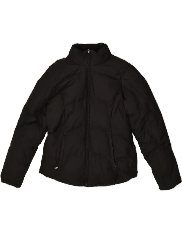Women's High-Fashion Apparel EDDIE BAUER Womens Padded Jacket UK 14 Medium Black Polyester Women's High-Fashion Apparel EDDIE BAUER Womens Padded Jacket UK 14 Medium Black Polyester
