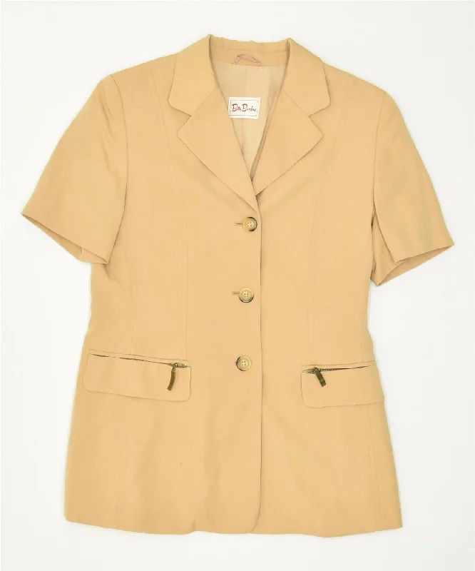 Women's Holiday Outfit BETTY BARCLAY Womens 3 Button Blazer Jacket UK 10 Small Beige Women's Holiday Outfit BETTY BARCLAY Womens 3 Button Blazer Jacket UK 10 Small Beige