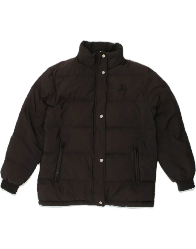 Women's Fashion Clothing DOLOMITE Womens Padded Jacket UK 14 Medium Black Polyester