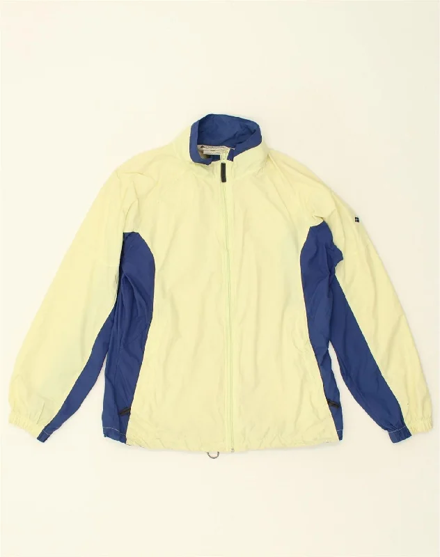 Women's Outerwear Apparel COLUMBIA Womens Rain Jacket UK 14 Medium Yellow Colourblock Women's Outerwear Apparel COLUMBIA Womens Rain Jacket UK 14 Medium Yellow Colourblock