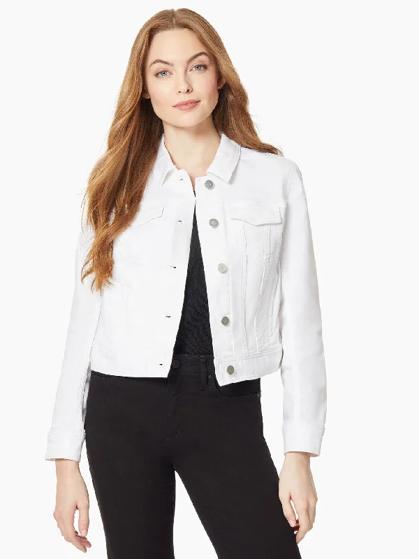 Women's Layered Outfit Classic Denim Jacket