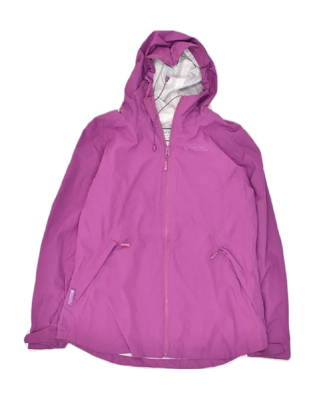 Women Wear Brands MOUNTAIN WAREHOUSE Womens Hooded Rain Jacket UK 14 Large Purple Polyester Women Wear Brands MOUNTAIN WAREHOUSE Womens Hooded Rain Jacket UK 14 Large Purple Polyester