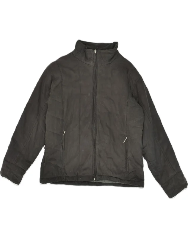 Easygoing Women's Style COLUMBIA Womens Bomber Jacket UK 18 XL Black Polyester