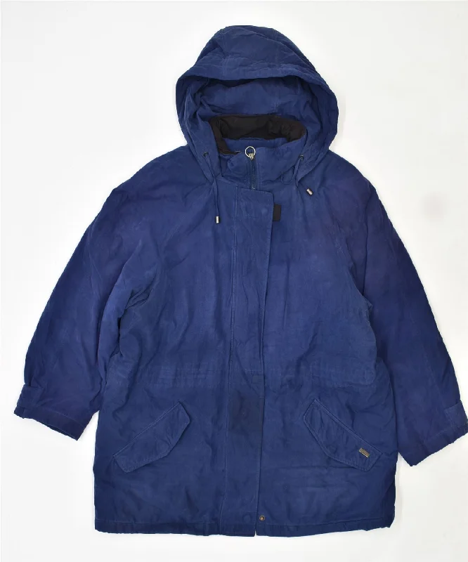 Women's Trendy Activewear Apparel LONDON FOG Womens Hooded Windbreaker Jacket UK 16 Large Navy Blue Women's Trendy Activewear Apparel LONDON FOG Womens Hooded Windbreaker Jacket UK 16 Large Navy Blue