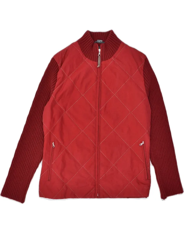 Stylish Outerwear Clothing For Women BELFE Womens Quilted Jacket UK 14 Large Red Polyester Stylish Outerwear Clothing For Women BELFE Womens Quilted Jacket UK 14 Large Red Polyester
