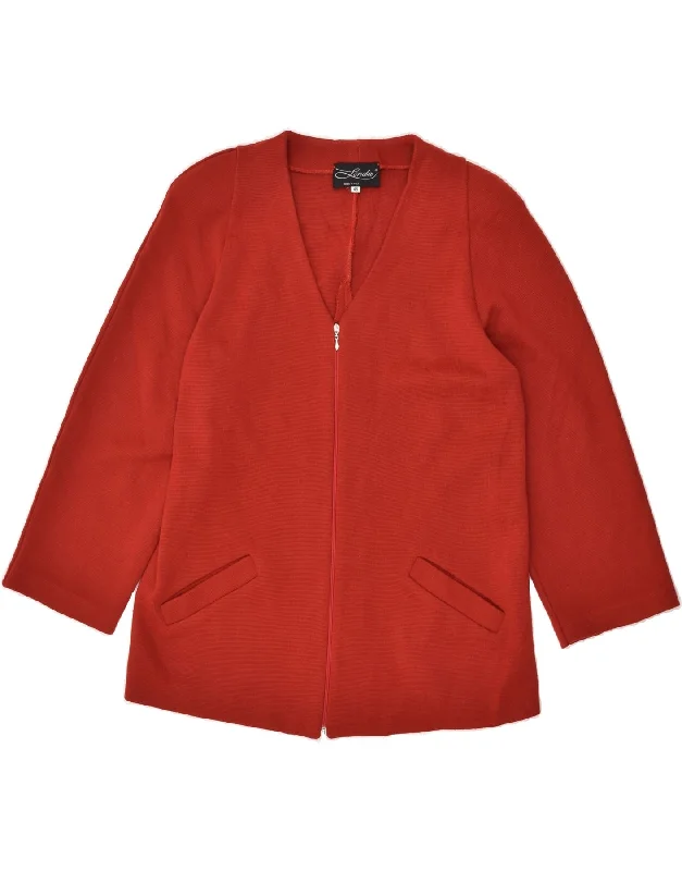High-Quality Women's Fashion Dresses VINTAGE Womens Blazer Jacket EU 48 2XL Red Merino Wool High-Quality Women's Fashion Dresses VINTAGE Womens Blazer Jacket EU 48 2XL Red Merino Wool