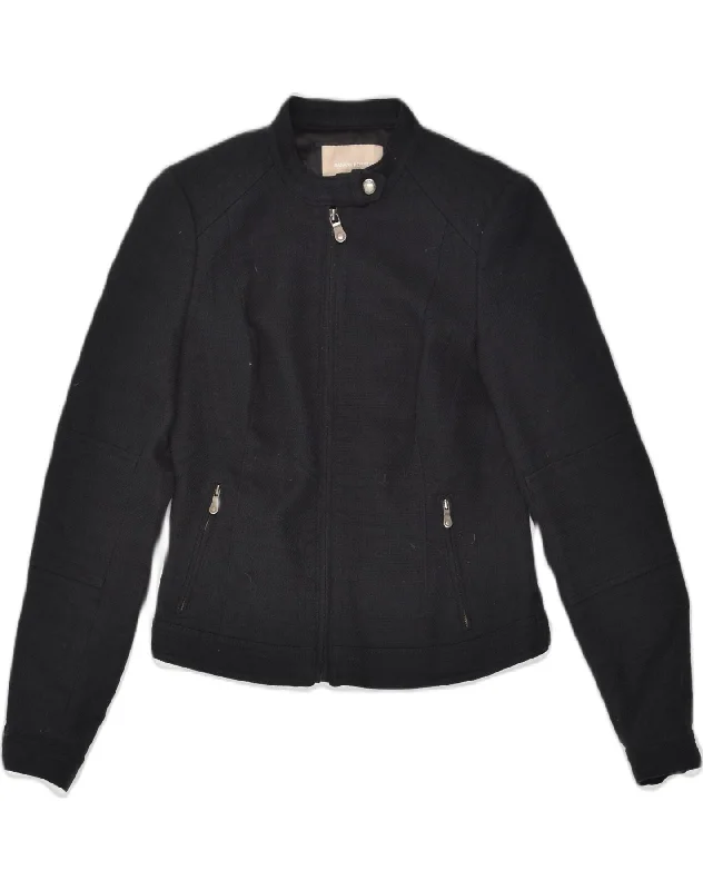Women's Clothes BANANA REPUBLIC Womens Military Jacket US 0 XS Black Cotton