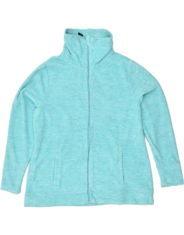 Women's Elegant Apparel CALVIN KLEIN Womens Fleece Jacket UK 18 XL Blue Polyester