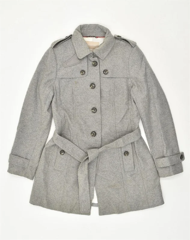 Women's Elegant Outfit BANANA REPUBLIC Womens Military Overcoat UK 12 Medium Grey Wool Women's Elegant Outfit BANANA REPUBLIC Womens Military Overcoat UK 12 Medium Grey Wool