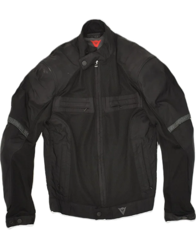 Extreme Clearance Deals DAINESE Womens Biker Jacket IT 42 Medium Black Nylon