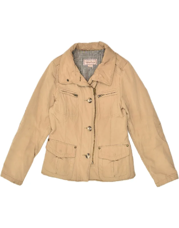 Clothing Sale MARLBORO CLASSICS Womens Utility Jacket EU 44 XL Brown Polyester