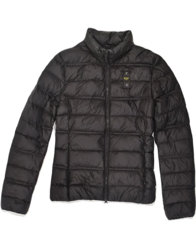 Flash Sale Clothing BLAUER Womens Padded Jacket UK 6 XS Black Polyamide