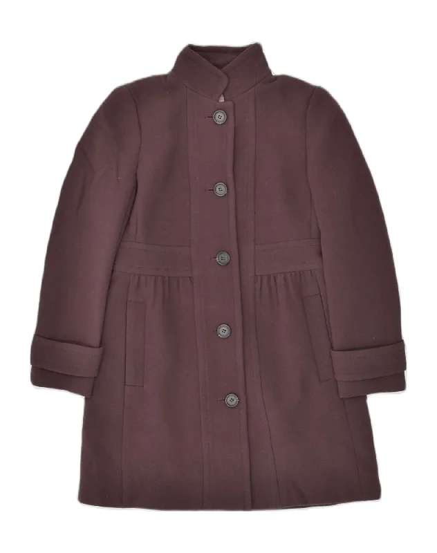 Women's Clothing for Every Season and Trend J. CREW Womens Overcoat UK 12 Medium Maroon Wool Women's Clothing for Every Season and Trend J. CREW Womens Overcoat UK 12 Medium Maroon Wool