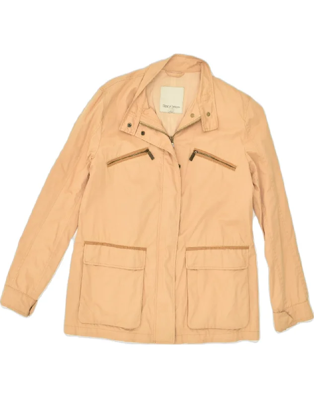 Women's Trendy Clothes HENRY COTTONS Womens Utility Jacket IT 48 XL Beige Cotton