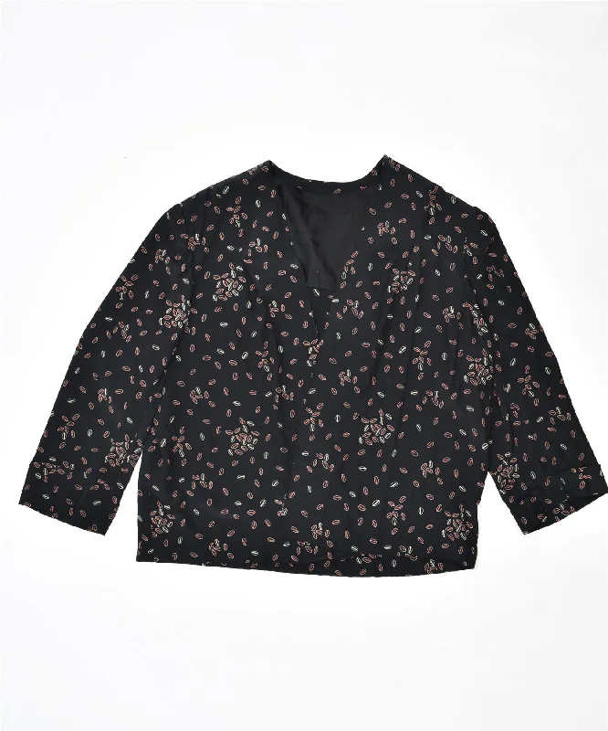 Fashion-forward Women's Clothing VINTAGE Womens Blazer Jacket UK 20 2XL Black Spotted Fashion-forward Women's Clothing VINTAGE Womens Blazer Jacket UK 20 2XL Black Spotted