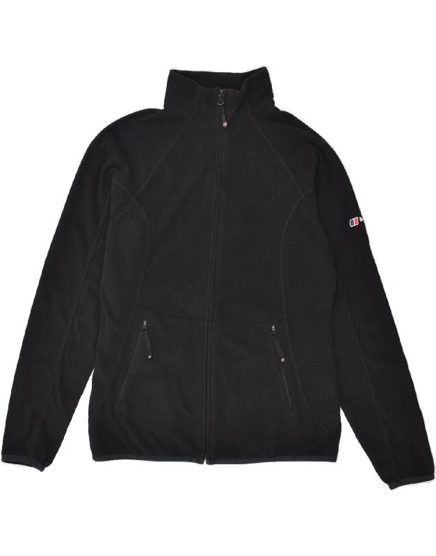 Glamorous Evening Wear BERGHAUS Womens Fleece Jacket UK 12 Medium  Black Polyester