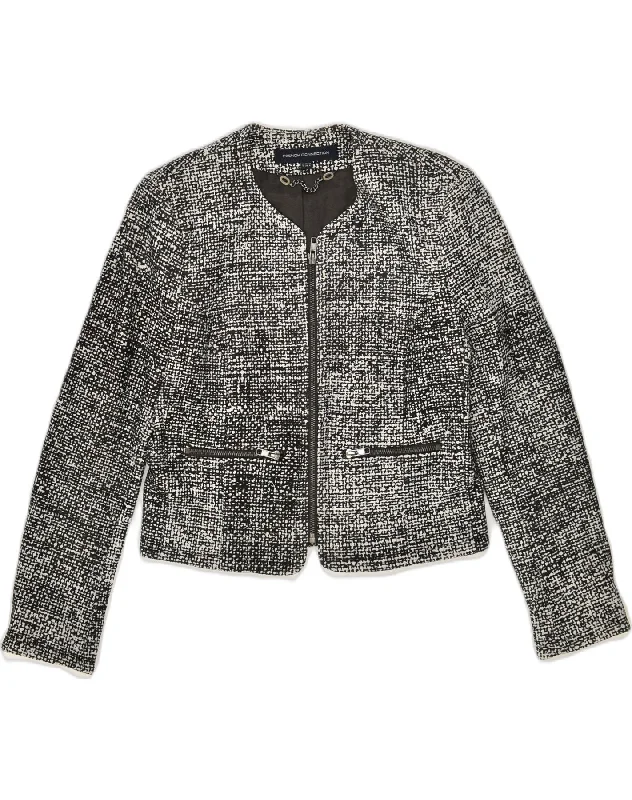 Women's Vintage-Inspired Clothing FRENCH CONNECTION Womens Blazer Jacket UK 10 Small Black Viscose Women's Vintage-Inspired Clothing FRENCH CONNECTION Womens Blazer Jacket UK 10 Small Black Viscose