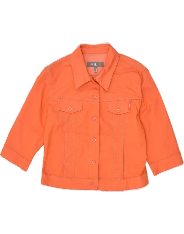 Trendy Women's Dresses Online ESPRIT Womens 3/4 Sleeve Bomber Jacket UK 10 Small Orange Cotton Trendy Women's Dresses Online ESPRIT Womens 3/4 Sleeve Bomber Jacket UK 10 Small Orange Cotton