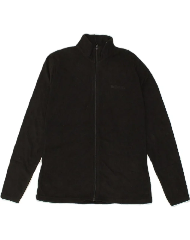 End of Season Sale MOUNTAIN WAREHOUSE Womens Fleece Jacket UK 12 Medium  Black Polyester