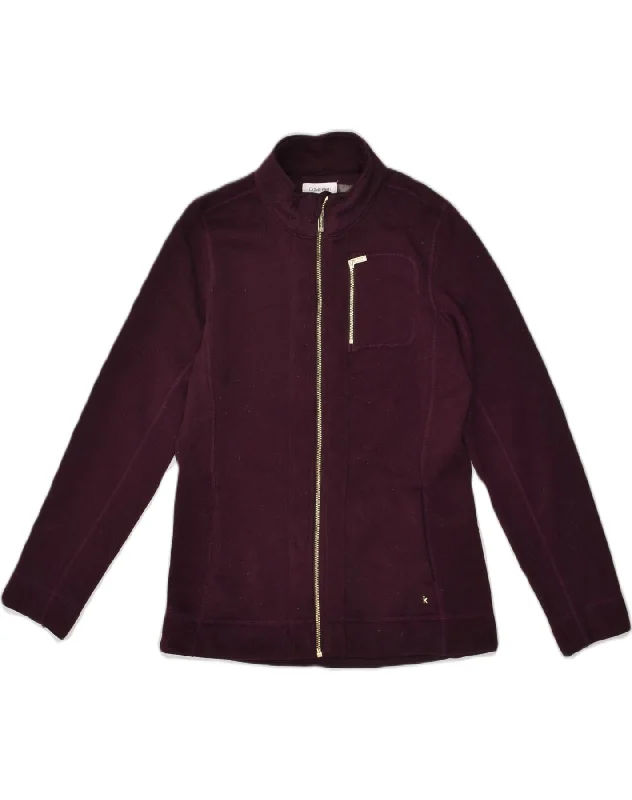 Women's Wardrobe Apparel CALVIN KLEIN Womens Bomber Jacket UK 8 Small Purple Polyester Women's Wardrobe Apparel CALVIN KLEIN Womens Bomber Jacket UK 8 Small Purple Polyester