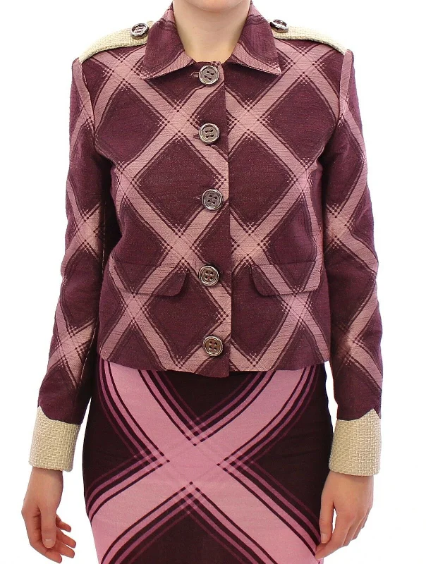Women's Occasion Wear Clothes House of Holland Check Trench Coat Blazer Women's Jacket Women's Occasion Wear Clothes House of Holland Check Trench Coat Blazer Women's Jacket